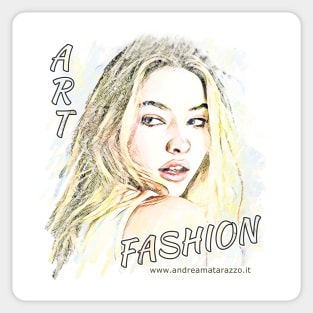 Madelyn Fashion Art Sticker